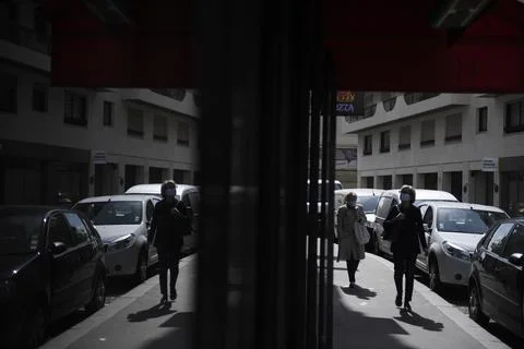 Paris train stations during coronavirus pandemic, France - 08 May 2020 Foto stock