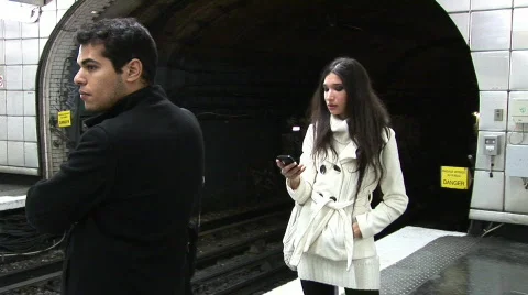 Paris Underground Metro Stock Footage 271285