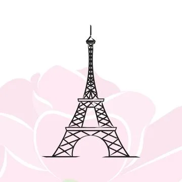 Paris vector illustration Stock-Illustration