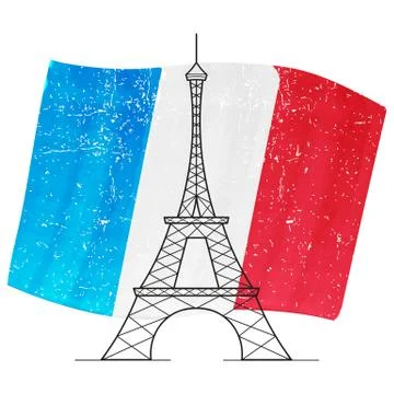 Paris vector illustration 스톡 일러스트