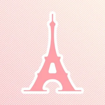 Paris vector illustration Stock Illustration
