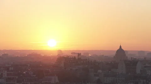 Paris View 001 Stock Footage 304820135