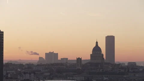 Paris View 003 Stock Footage 304826456