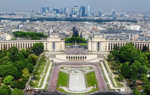 Paris, view from Eiffel Tower Paris, view from Eiffel Tower Copyright: xZo... Stock-Fotos
