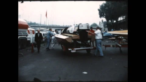 Paris Waiting to Launch 1970 Stock Footage 154215912