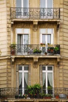Paris windows 스톡 사진