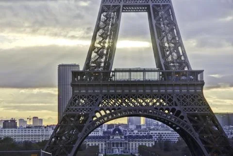 Paris in Winter Stock Photos