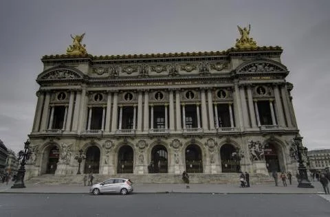 Paris in Winter Stock Photos