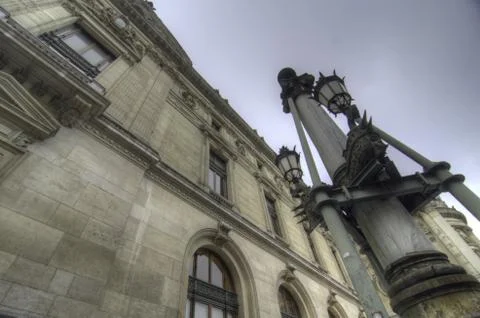 Paris in Winter Stock Photos