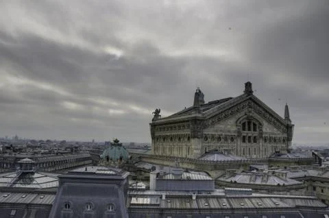 Paris in Winter Stock Photos