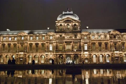 Paris in Winter Stockfoto's
