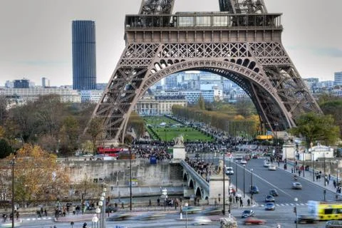 Paris in Winter Foto stock