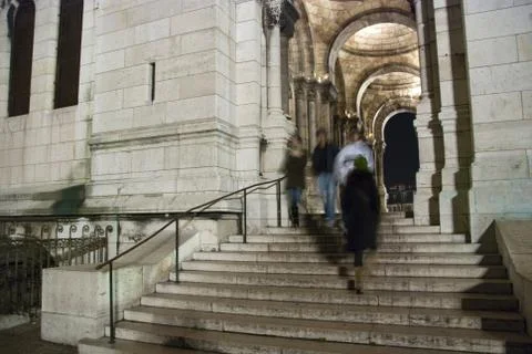 Paris in Winter Foto stock