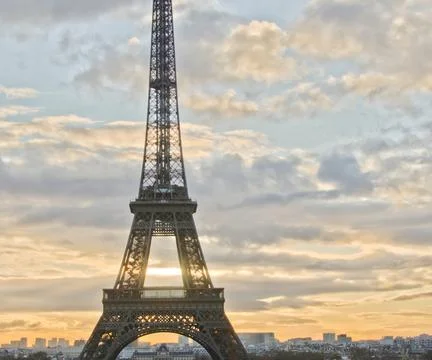 Paris in Winter Stock Photos