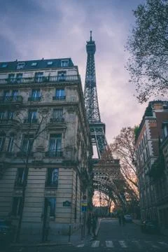 Paris_eiffel_tower Stock Photos