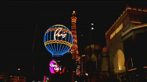 ParisBalloonEiffelTower multi Stock Footage 453201