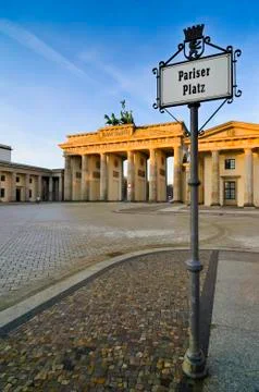 Pariser platz berlin Stock Photos