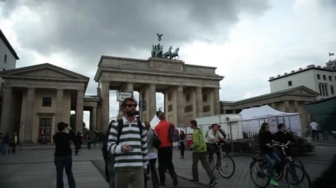 Pariser Platz Stock Footage 48299013