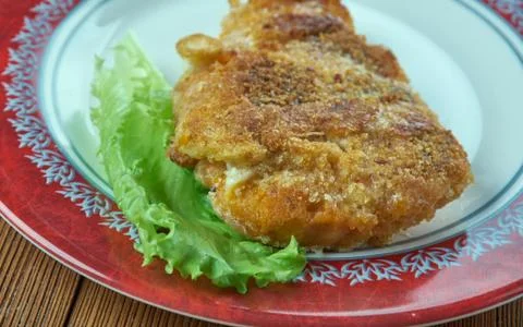 Pariser Schnitzel Stockfoto's