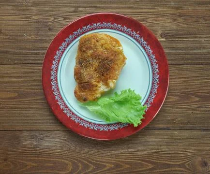 Pariser Schnitzel Stockfoto's