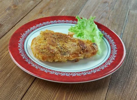 Pariser Schnitzel Stock Photos
