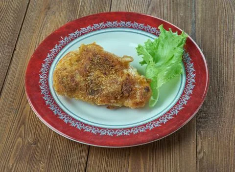 Pariser Schnitzel Stockfoto's