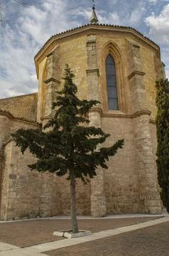 Parish of Belmonte Cuenca Stock Photos