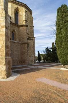 Parish of Belmonte Cuenca Stock Photos