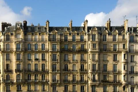 Parisian Architecture Stock Photos