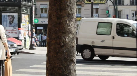 The Parisian avenu Stock Footage 4296507