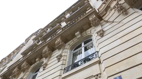 Parisian building 動画素材 47549644