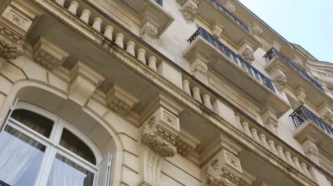Parisian building 動画素材 47549943