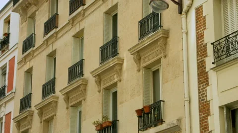 Parisian Building Stock Footage 50561720