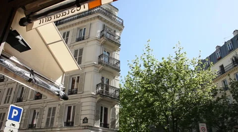 The Parisian cafe Stock Footage 3466989