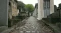 Parisian cemetery. HD Footage