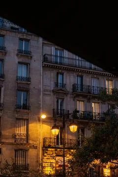 Parisian evening Stock Photos