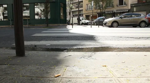 The Parisian Road a stream5 Stock Footage 3476685