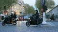 Parisian scooter. Shallow DOF. HD Footage