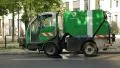 Parisian street cleaning Truck. HD Footage
