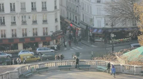 Parisian street Video stock 11306166
