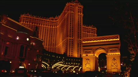 ParisLasVegas LS Stock Footage 453165