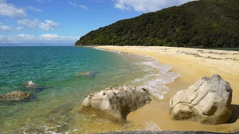 Park Abel Tasman Stock Footage 85490031