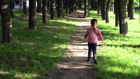 Park and child Stock Footage 132445271