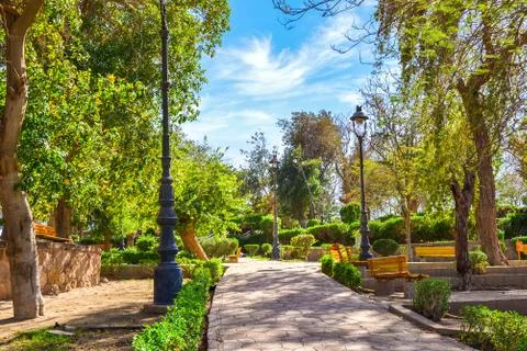 Park in Aswan Stock Photos