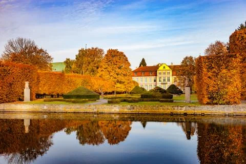 Park in autumn Stock Photos