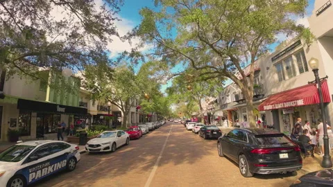 Park Ave District Orlando Vídeos de archivo 227085643