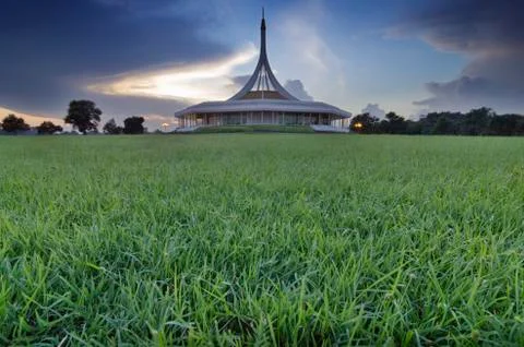 Park in Bangkok. Stock Photos