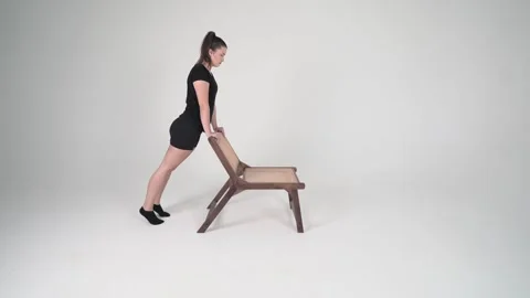 Park bench decompression Stock Footage 314194269