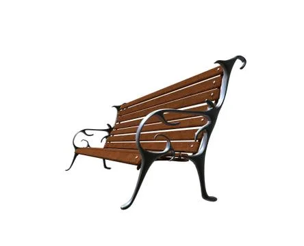 Park Bench Illustrazione stock