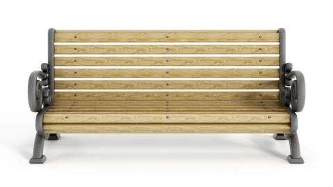 Park Bench Ilustração Stock